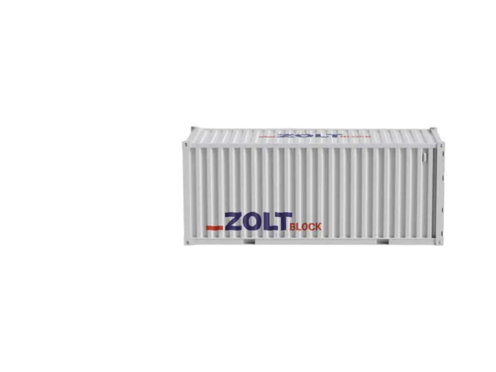 Универсальный контейнер ZOLT Block 5,5 метров "сэндвич" изоляция стен 100 мм
