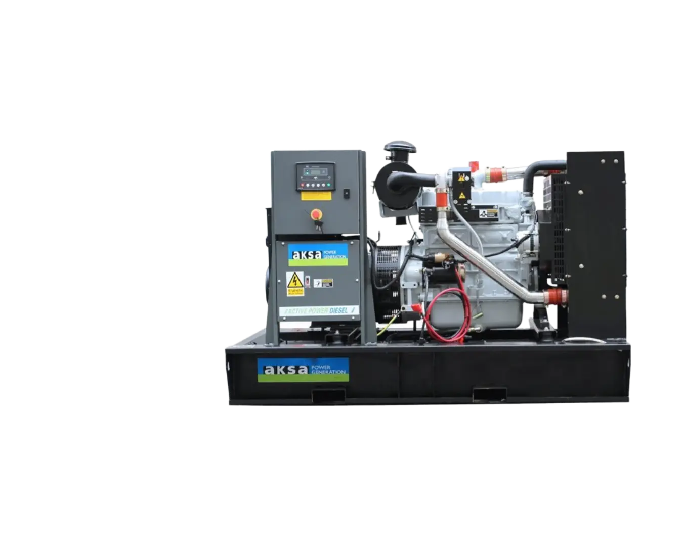 Дизельный генератор Aksa APD110A с АВР в открытом исполнении