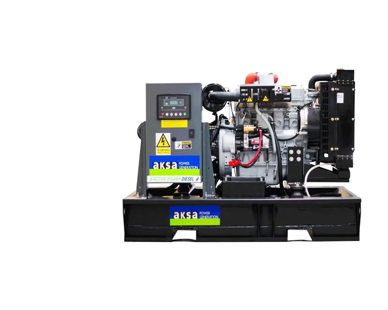 Дизельный генератор Aksa APD75A в открытом исполнении