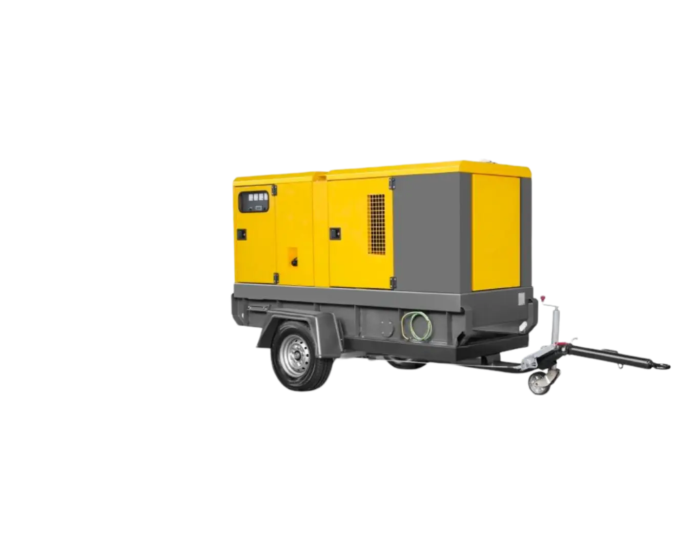 Дизельный генератор Aksa AVP-655 на шасси / на санях