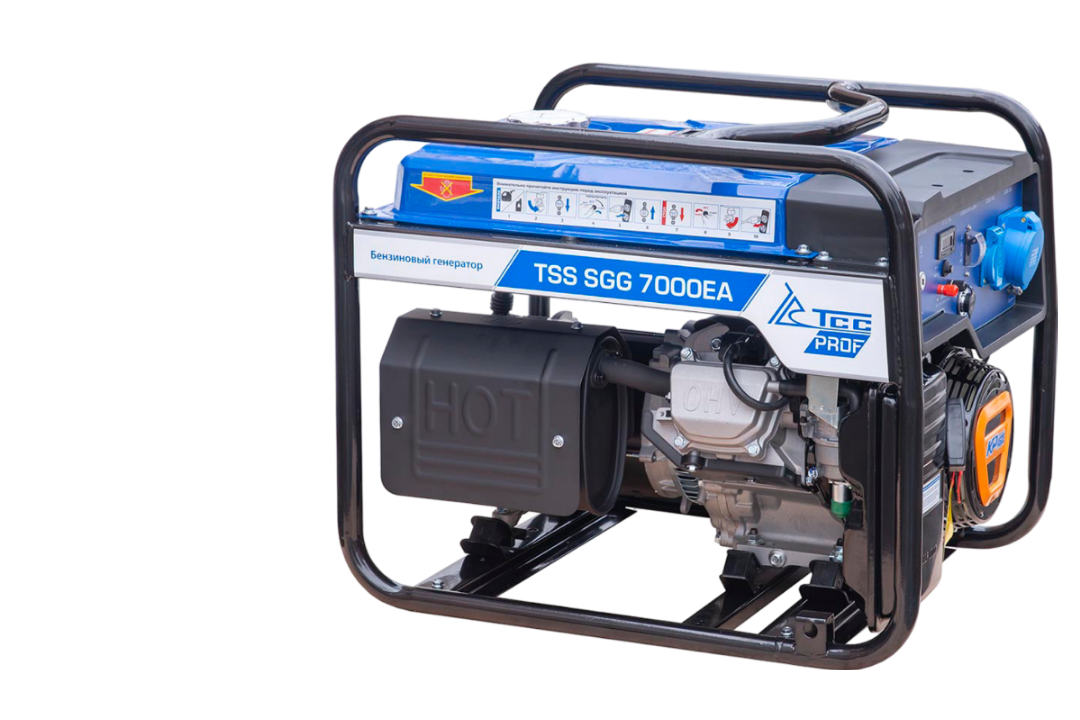 Бензогенератор 7 кВт с АВР TSS SGG 7000EA