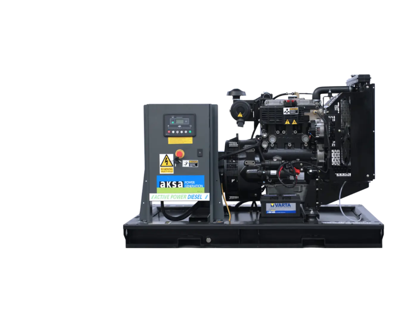 Дизельный генератор Aksa APD89C в открытом исполнении