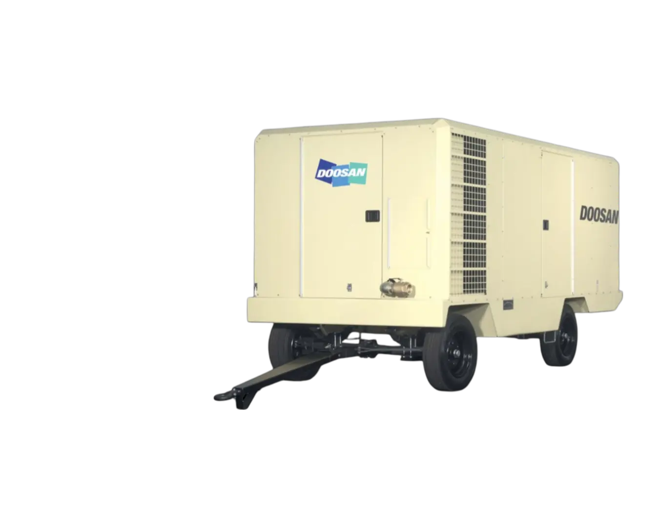 Дизельный генератор Aksa AD-93 на шасси / на санях