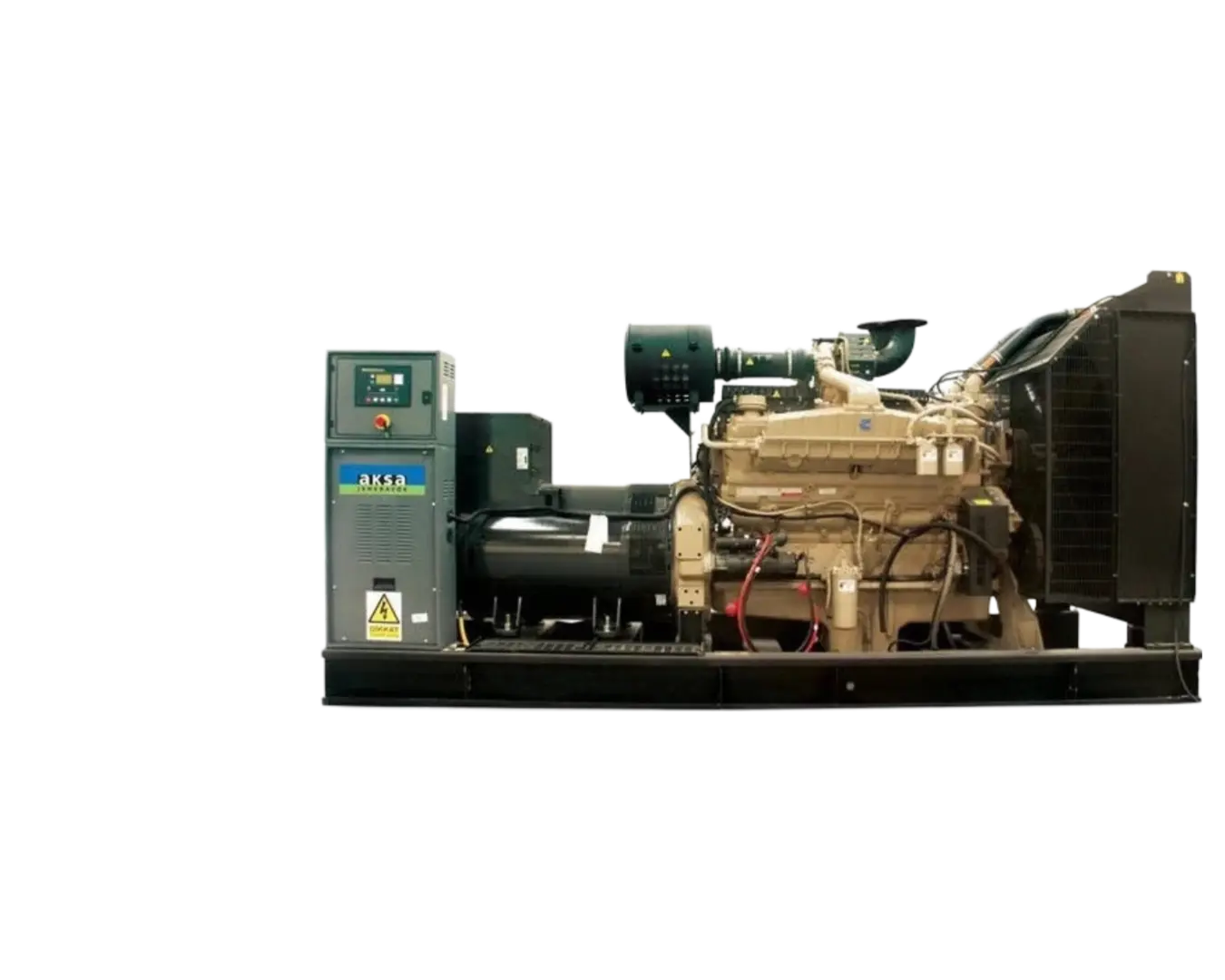 Дизельный генератор Aksa AC-1410 в открытом исполнении с АВР