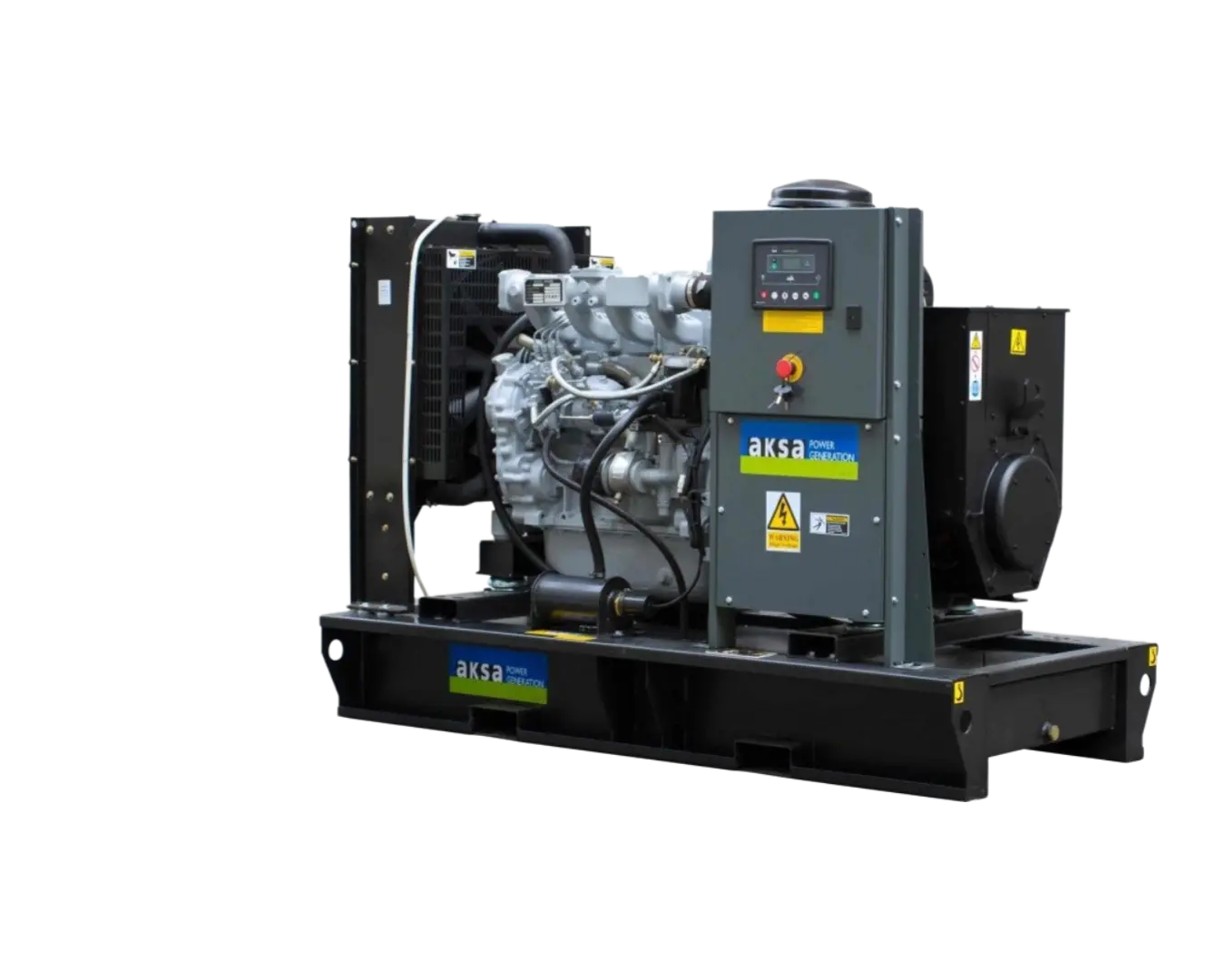 Дизельный генератор Aksa APD70A с АВР в открытом исполнении