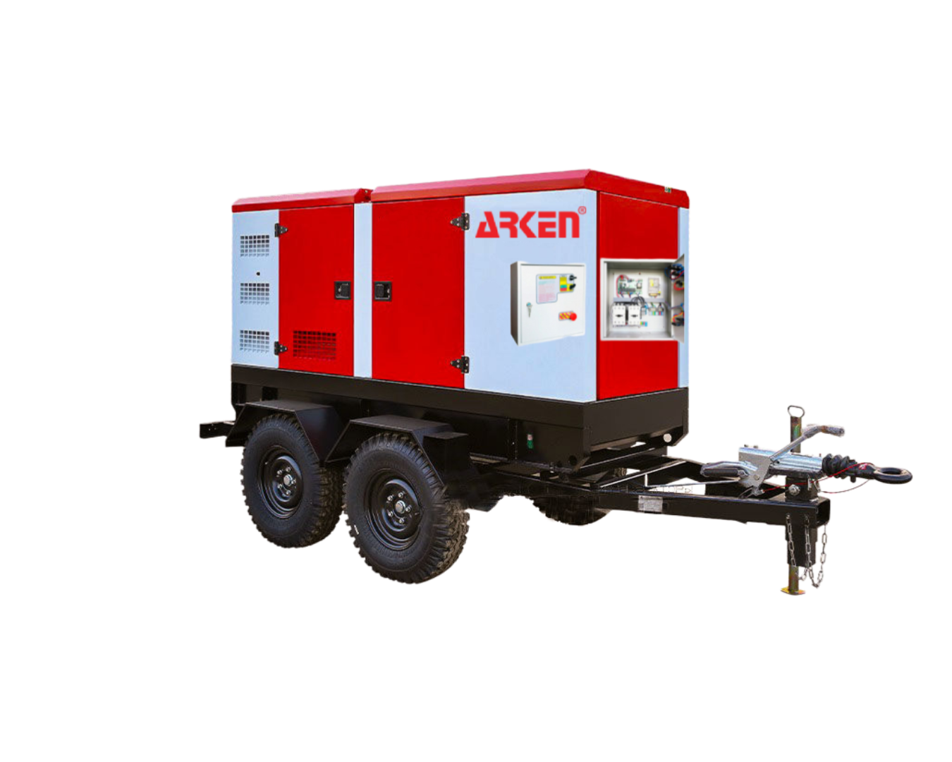 Дизельный генератор Arken SDEC Nekra ARK-S 1400 N5 на шасси / на санях с АВР