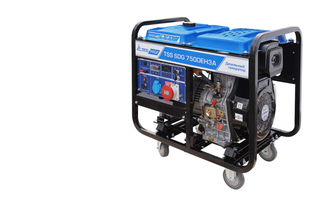 Дизель генератор TSS SDG 7500EH3A