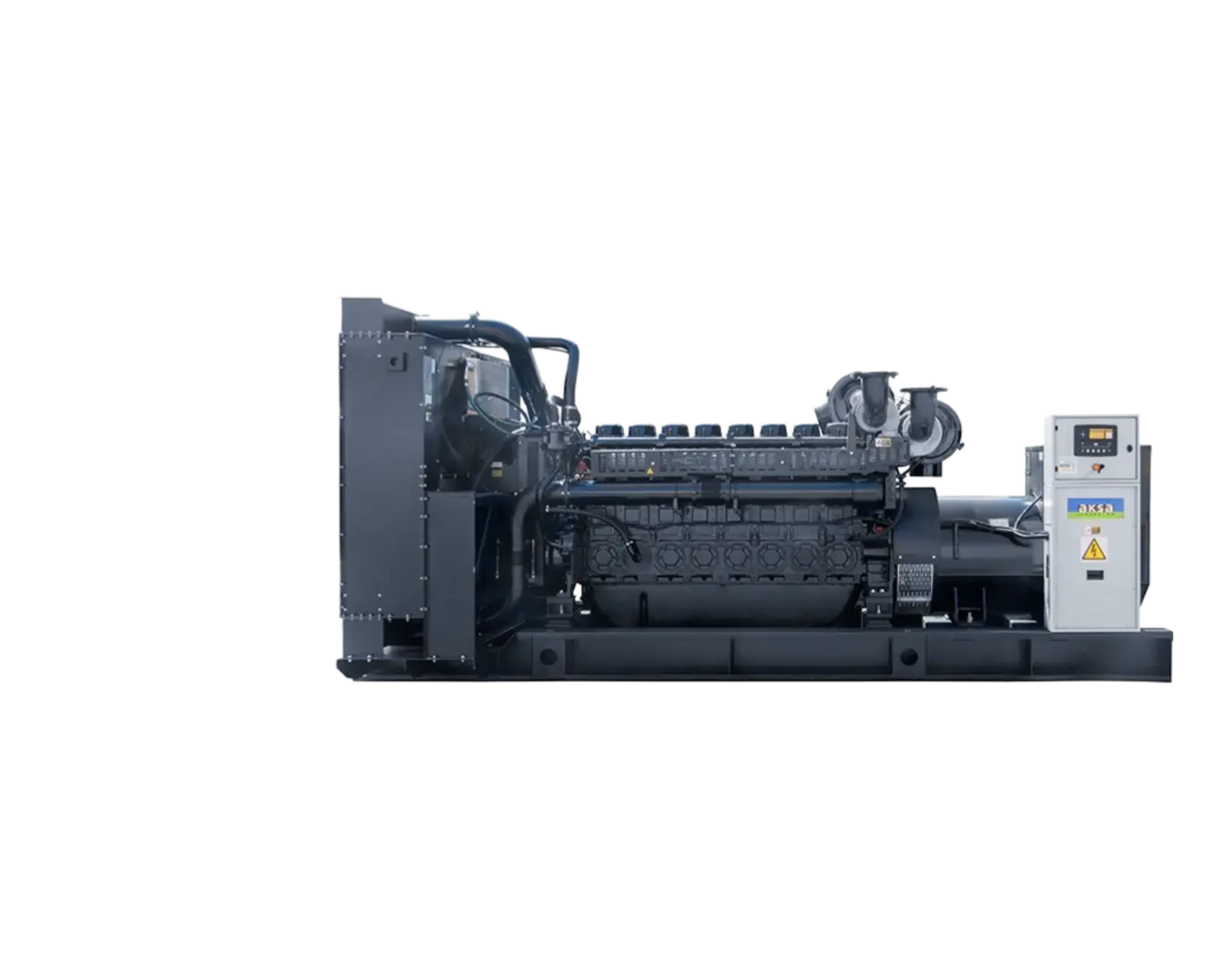 Дизельный генератор Aksa APD1400P с АВР в открытом исполнении