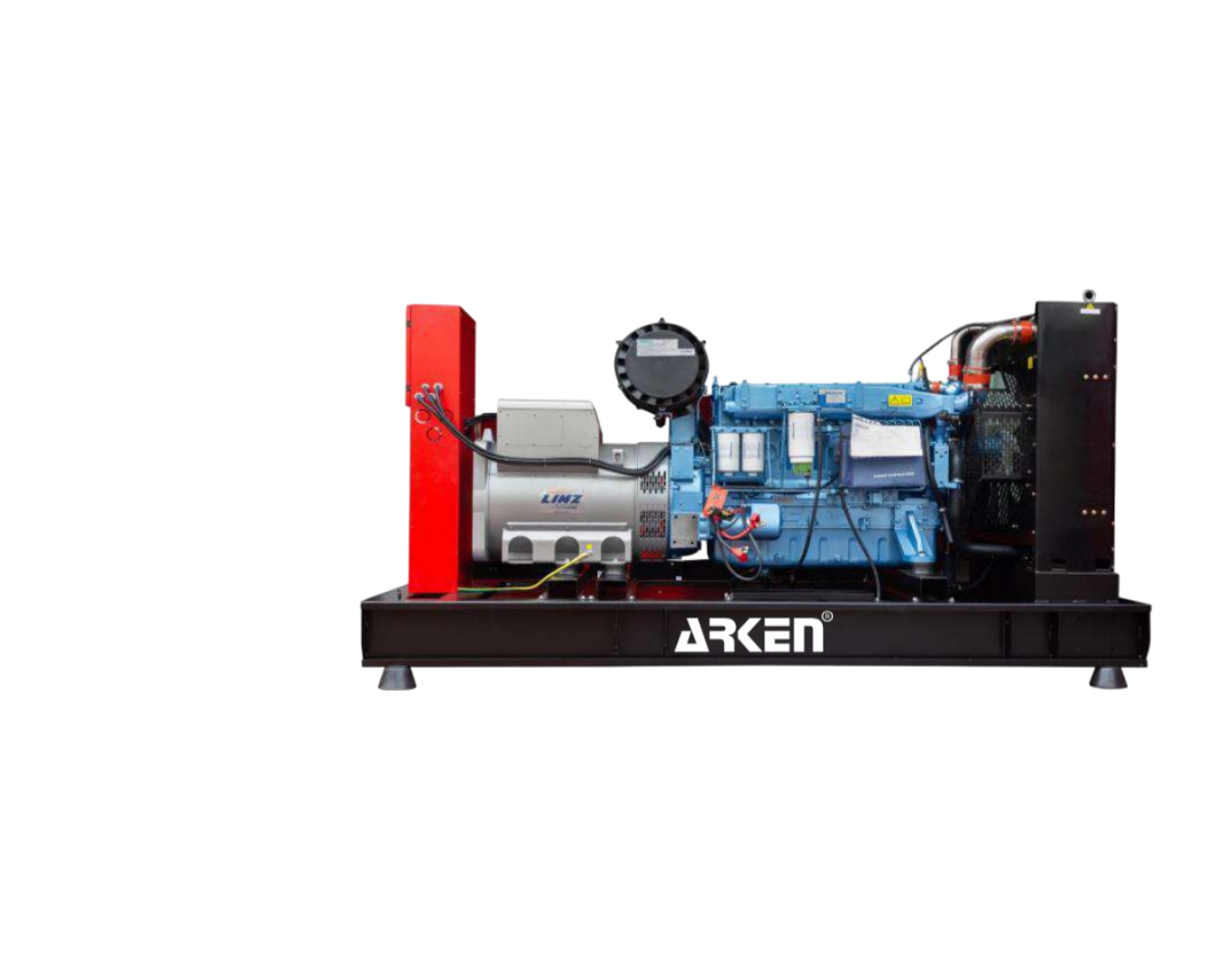 Дизельный генератор Arken Baudouin Stamford ARK-B 450 S5 в открытом исполнении с АВР