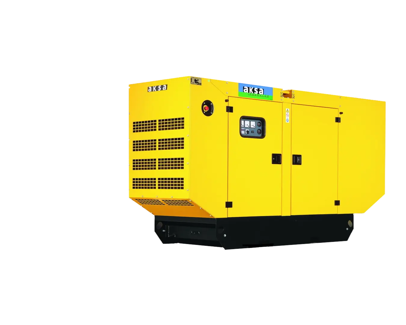 Дизельный генератор Aksa APD200C в кожухе с АВР