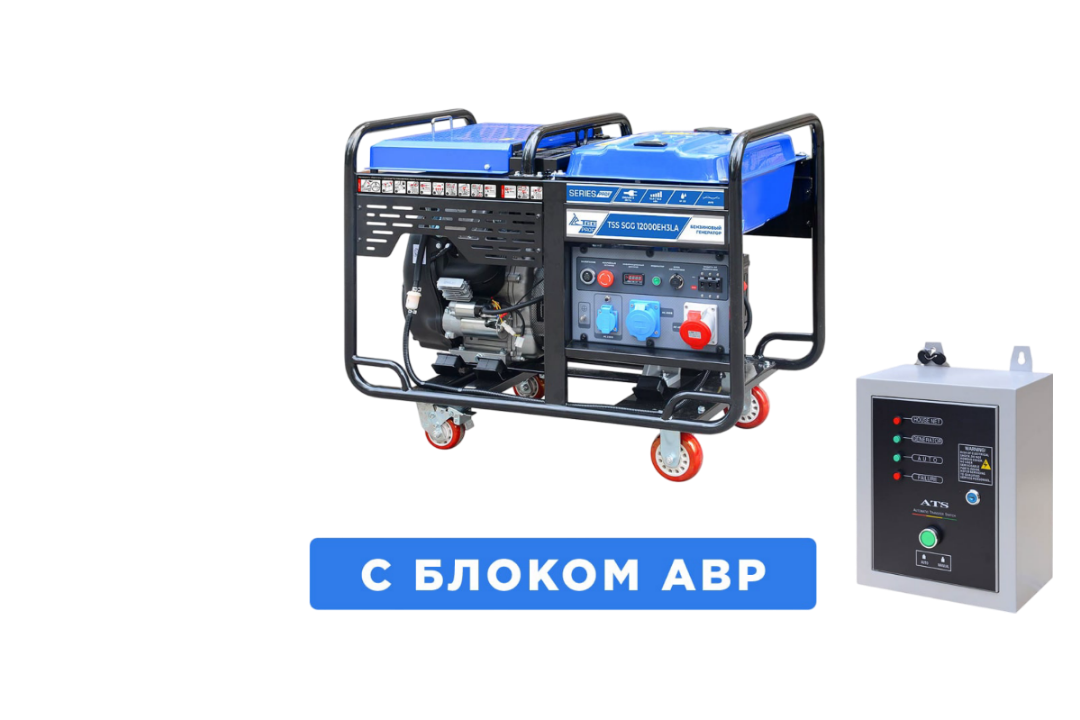 Бензогенератор TSS SGG 12000EH3LA с АВР