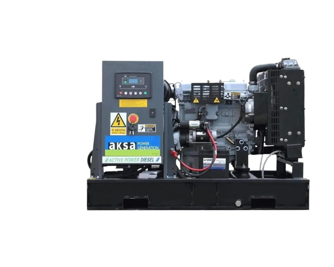 Дизельный генератор Aksa APD250A в открытом исполнении