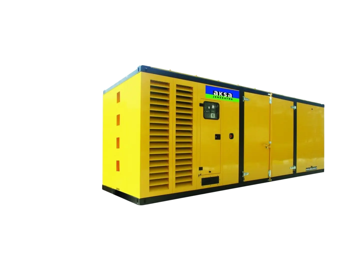 Дизельный генератор Aksa AC-1100 в кожухе с АВР