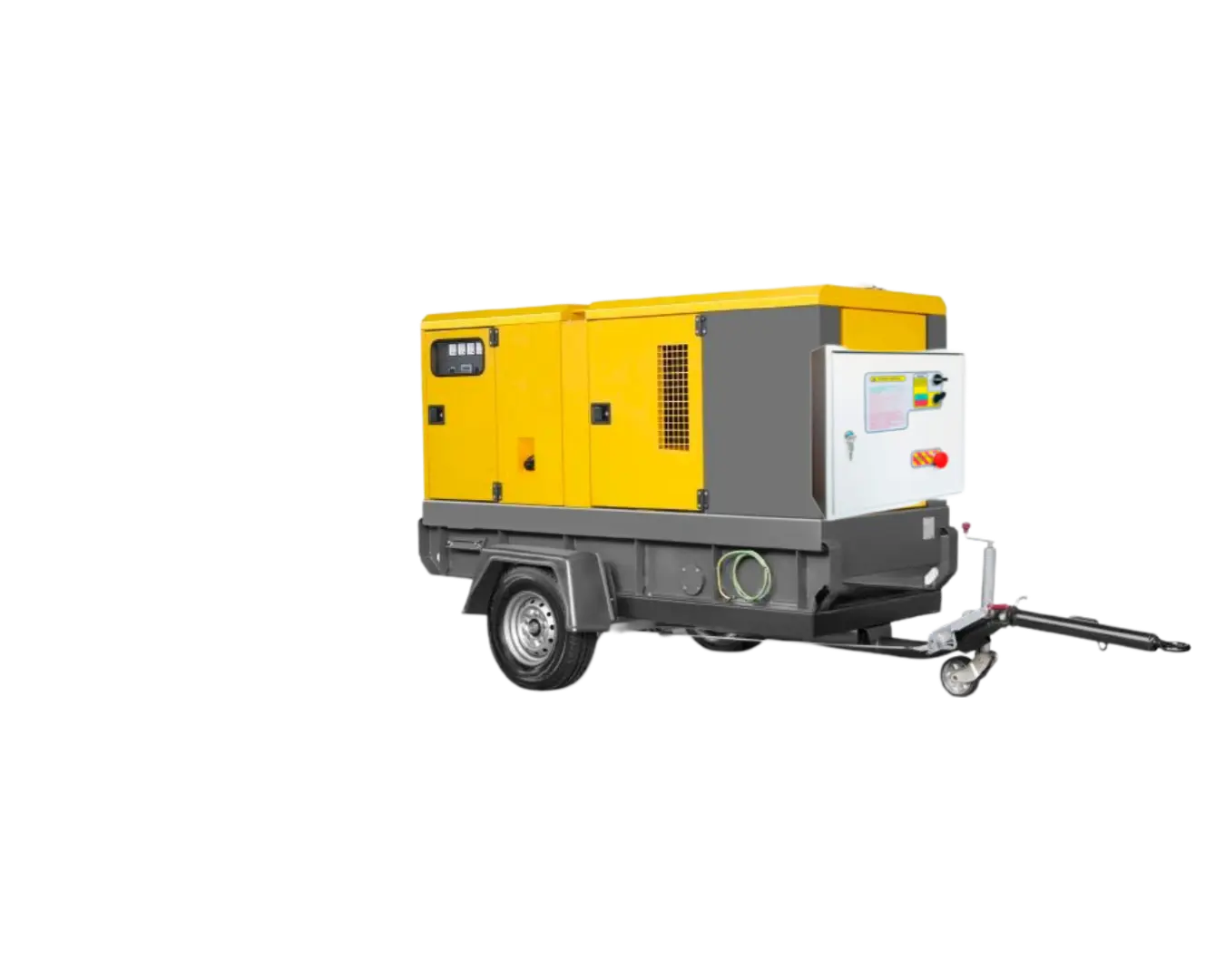 Дизельный генератор Aksa AVP-655 с АВР на шасси / на санях