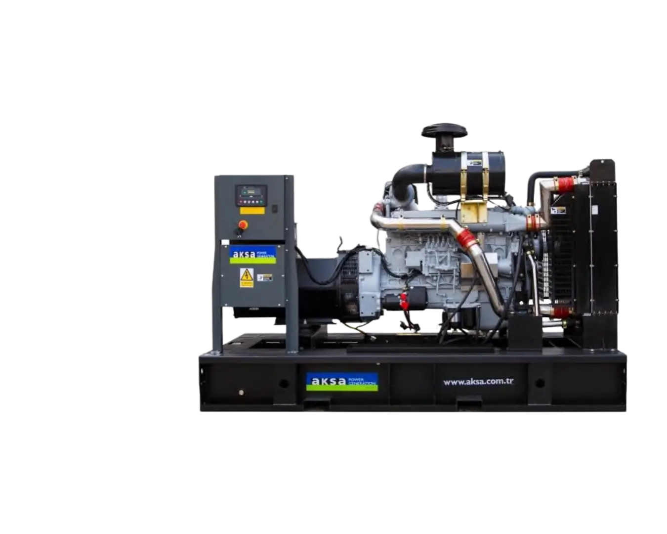 Дизельный генератор Aksa APD450A с АВР в открытом исполнении