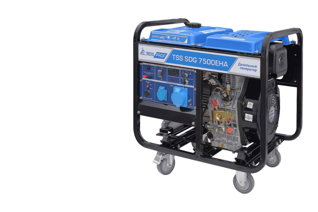 Дизель генератор TSS SDG 7500EHA