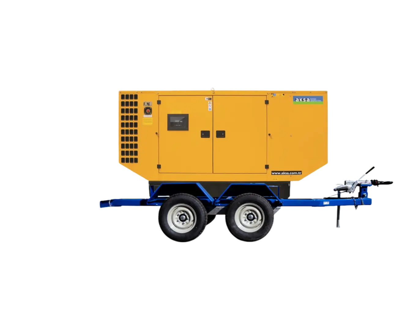 Дизельный генератор Aksa AJD-275 на шасси / на санях