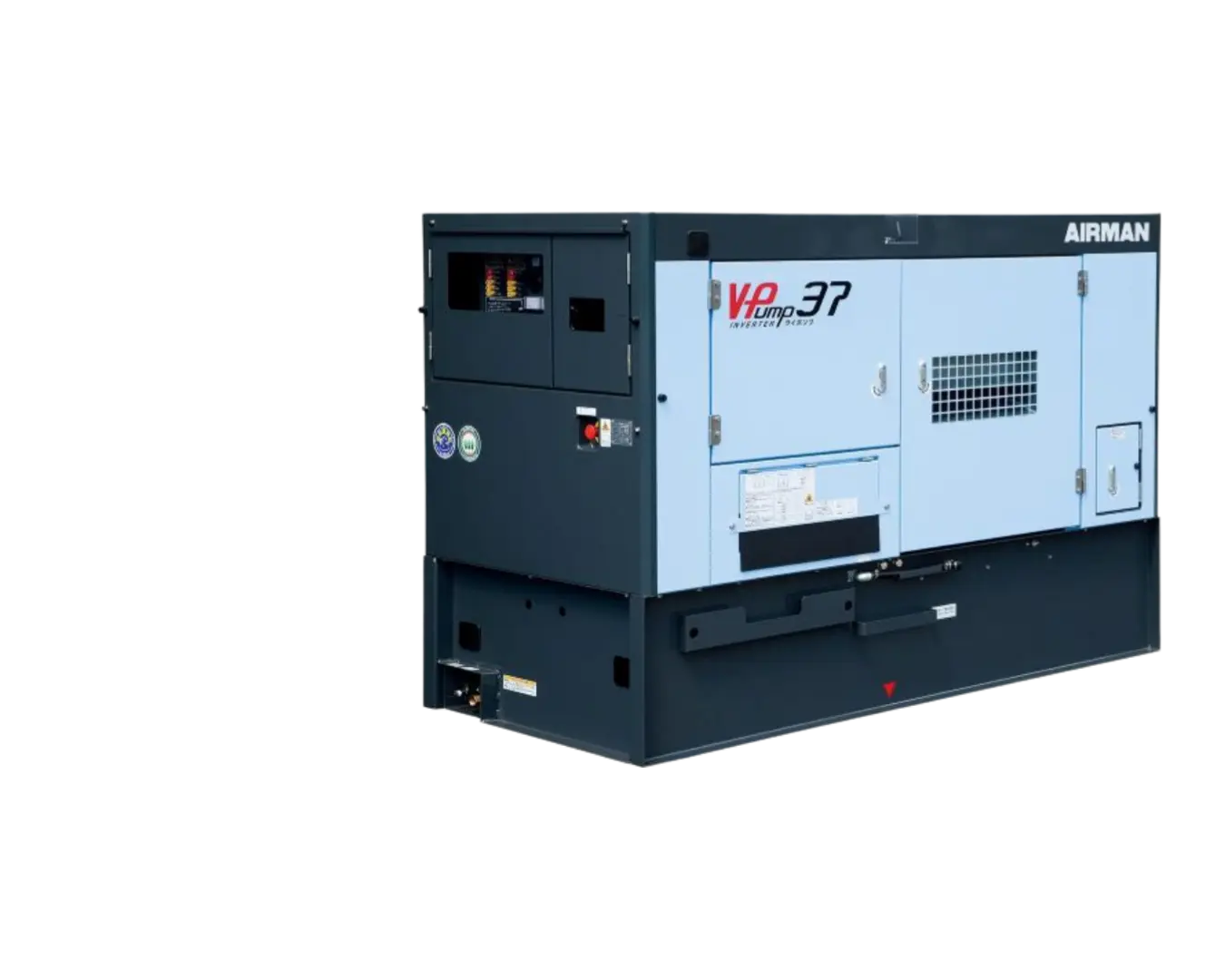 Дизельный генератор Airman V-Pump37 (SDG60LXV-5B1) (400V) в открытом исполнении