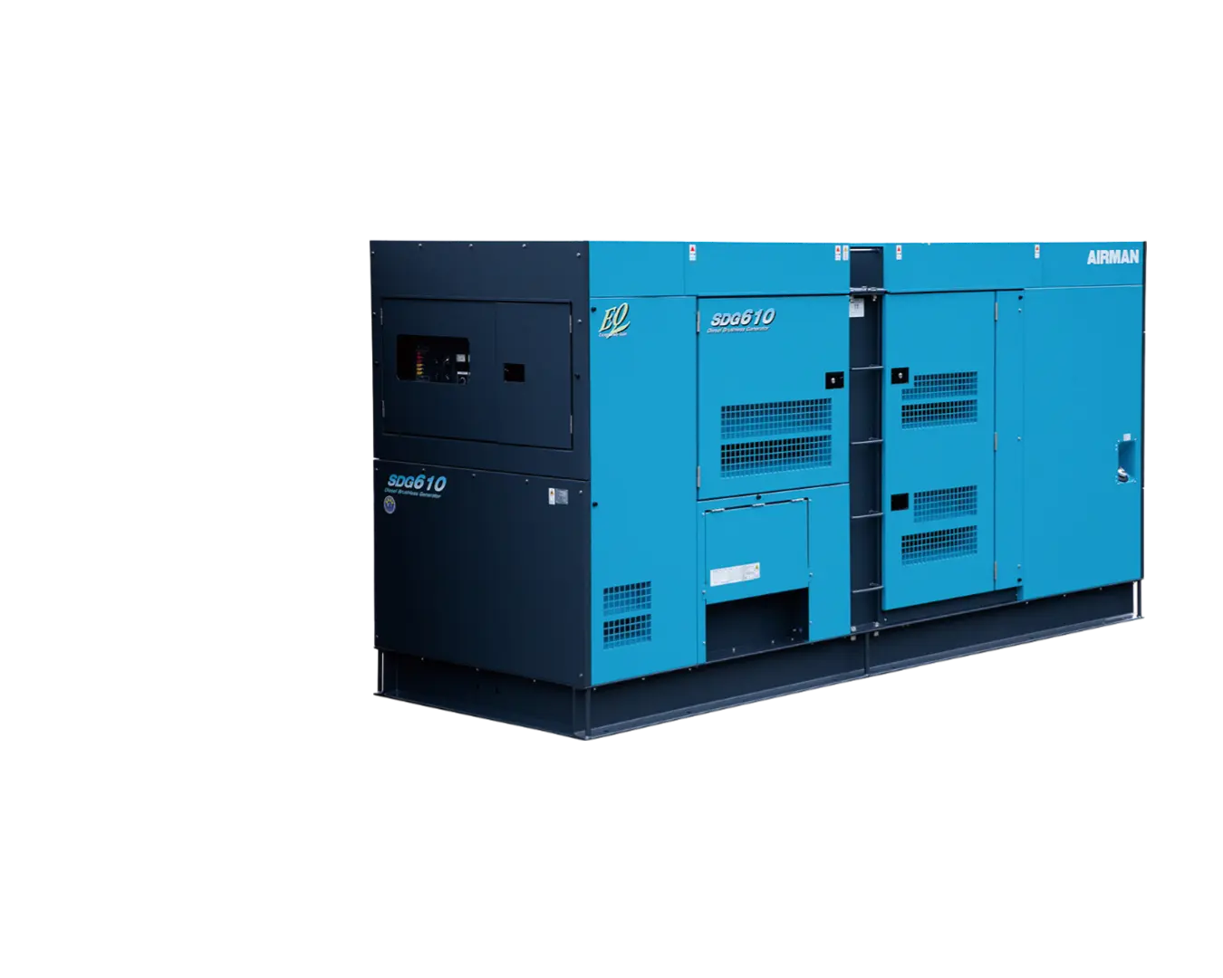 Дизельный генератор Airman SDG610S-3AV6 в открытом исполнении
