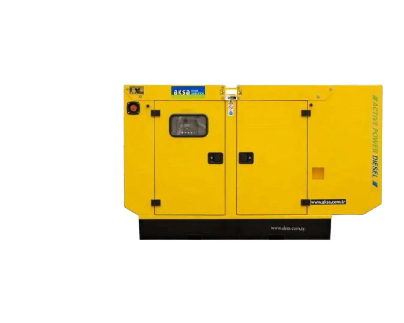 Дизельный генератор Aksa APD70A с АВР в кожухе