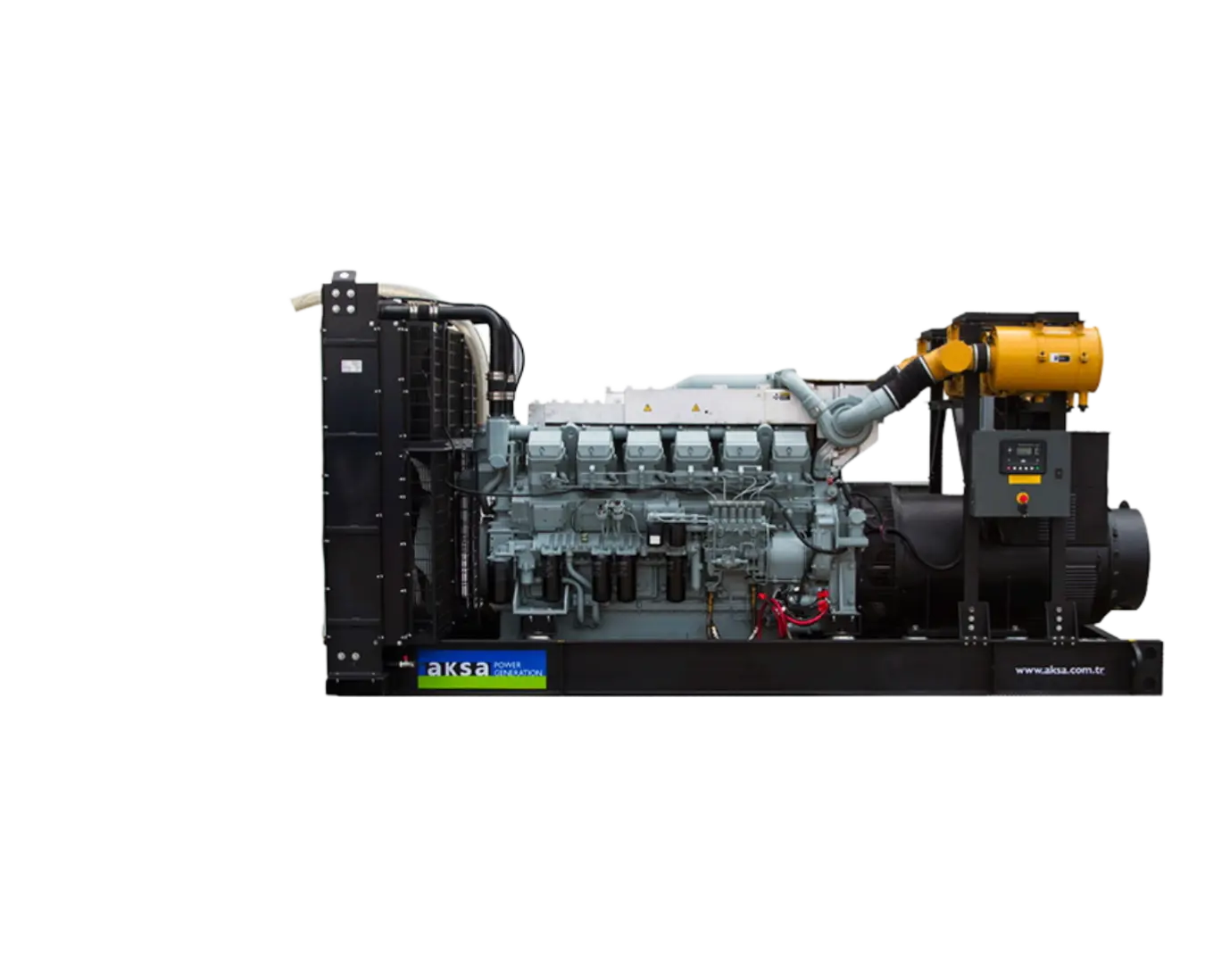 Дизельный генератор Aksa APD 1540M в открытом исполнении с АВР