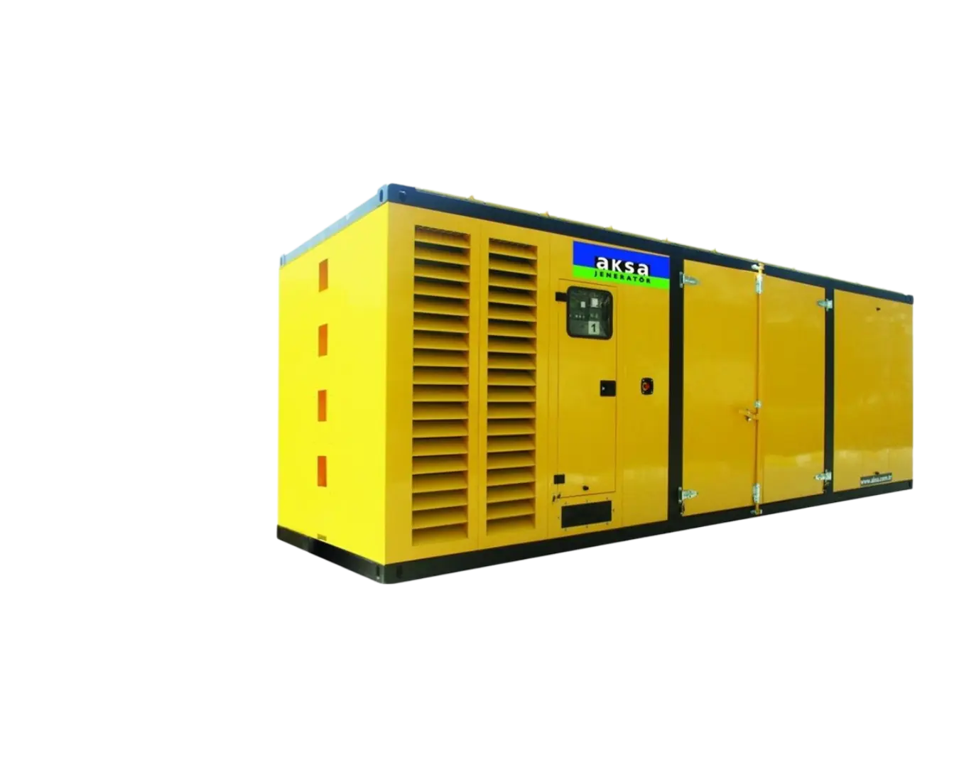 Дизельный генератор Aksa APD 1540M в кожухе с АВР