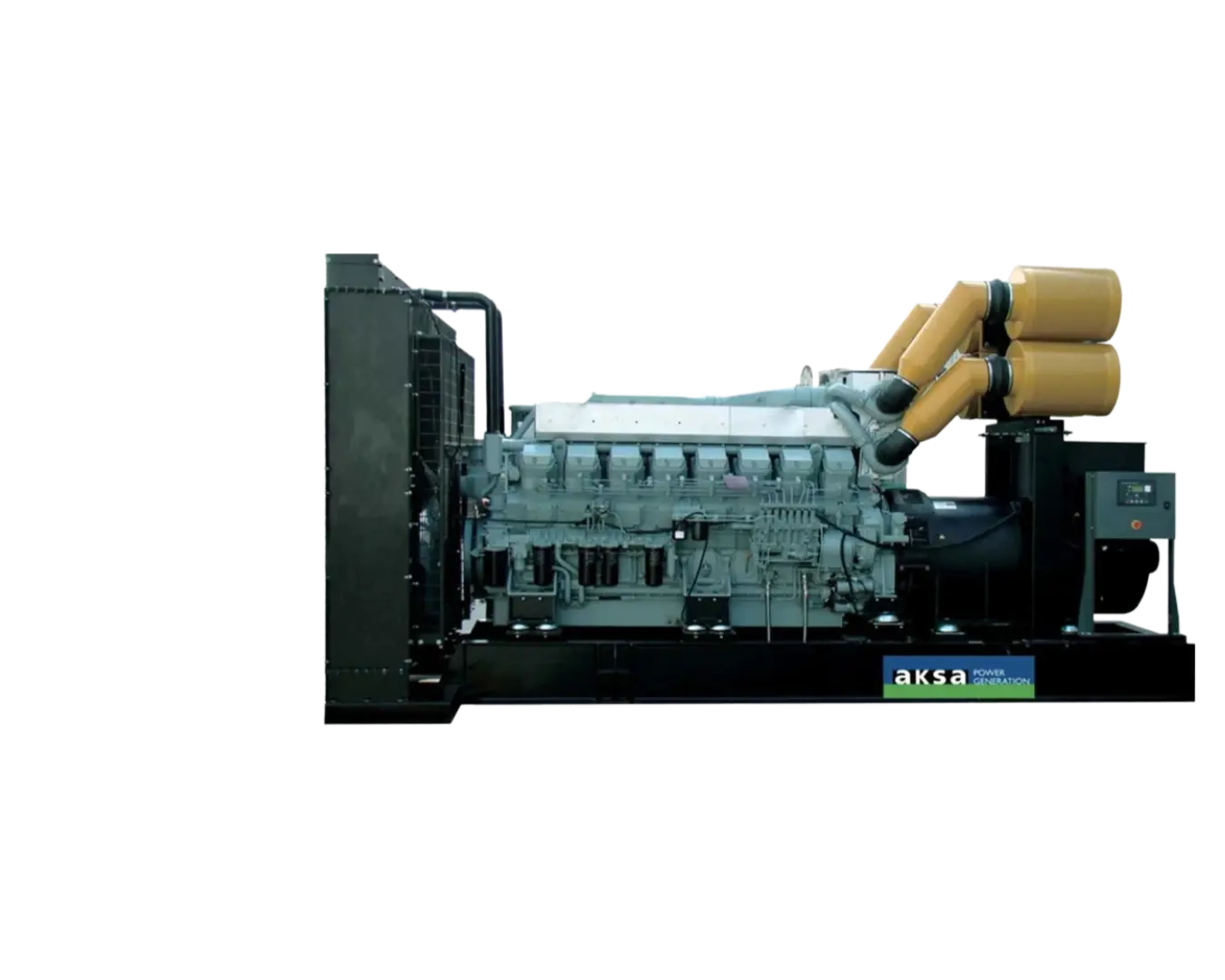 Дизельный генератор Aksa APD 2750M в открытом исполнении с АВР