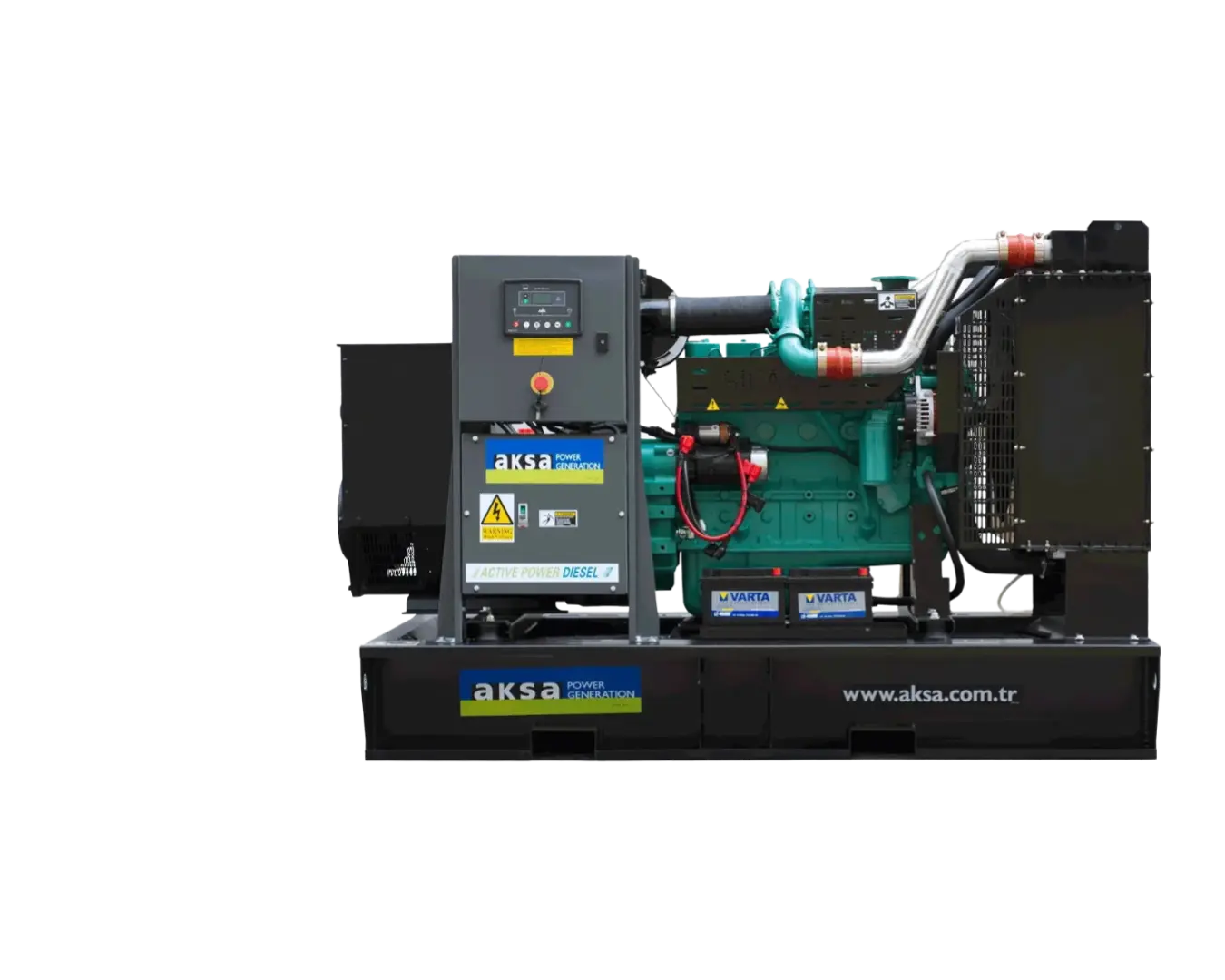 Дизельный генератор Aksa APD145C в открытом исполнении