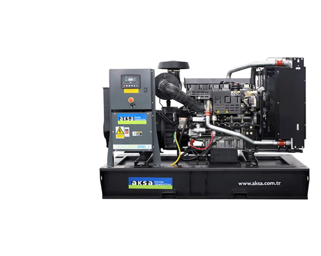 Дизельный генератор Aksa APD200P с АВР в открытом исполнении
