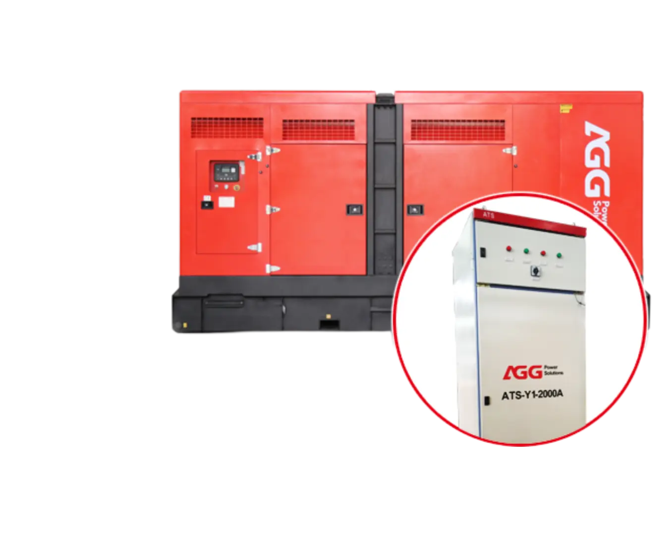 Дизельная электростанция AGG P660E5 в кожухе c АВР