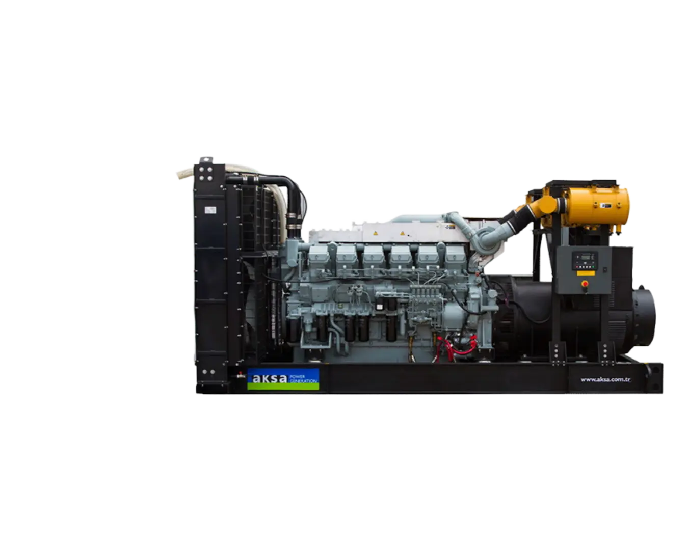 Дизельный генератор Aksa APD1425M в открытом исполнении с АВР