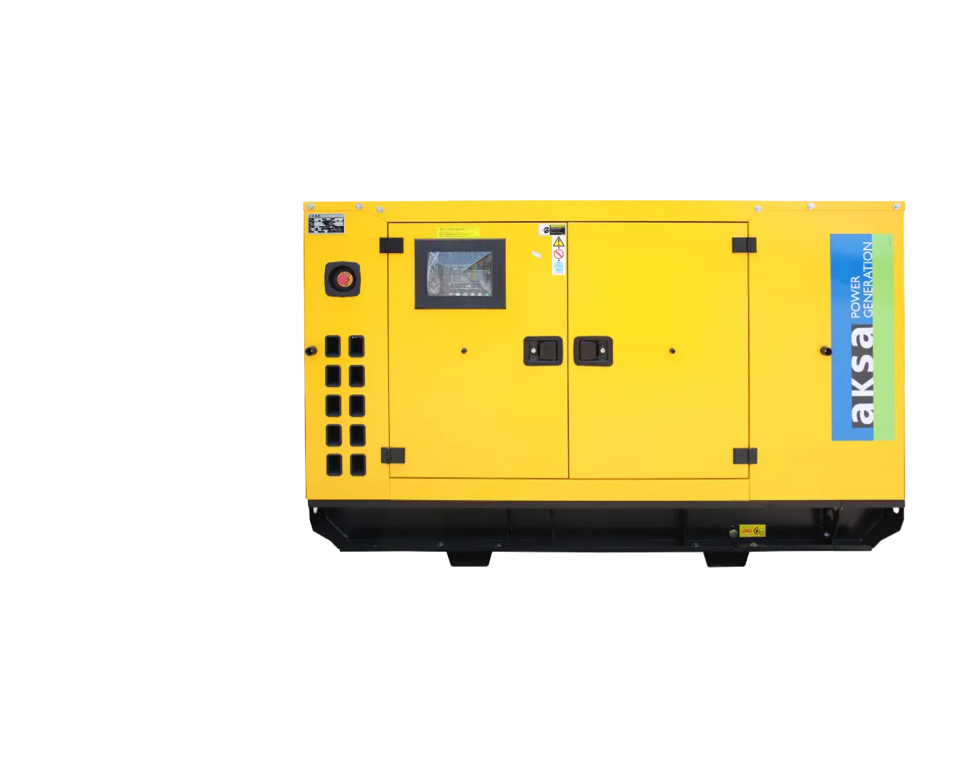 Дизельный генератор Aksa APD89C с АВР в кожухе