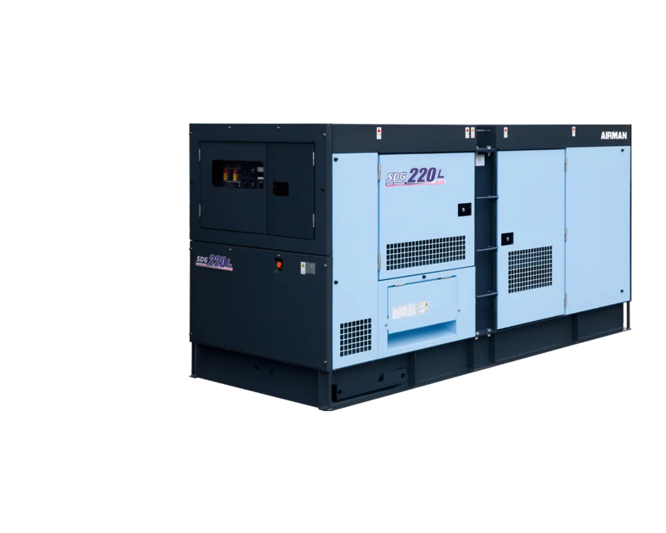 Дизельный генератор Airman SDG220L-5B1 в открытом исполнении