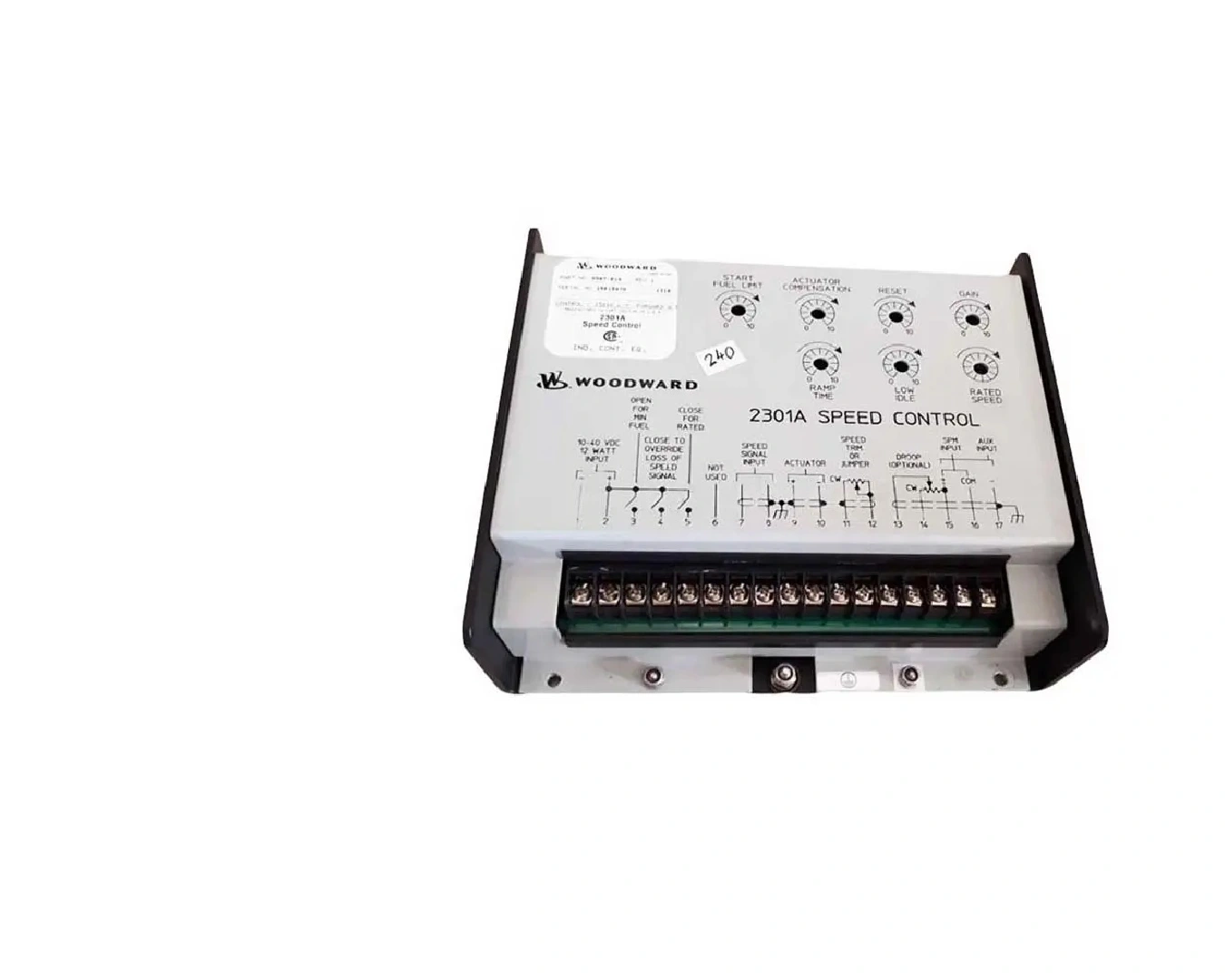 Регулятор оборотов 2301A для газового двигателя CAT 3500 -  9907014