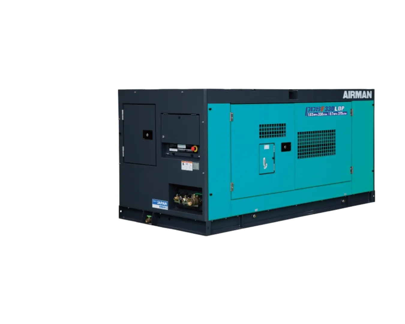 Компрессор AIRMAN серии PDSF330LDP-5B5 в кожухе (высокое давление)