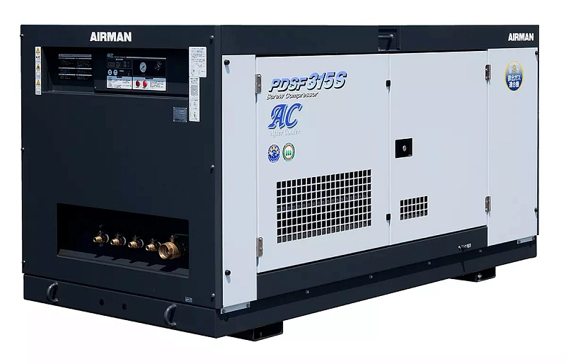 Компрессор AIRMAN серии PDSF315SC-5C1 в кожухе (высокое давление)