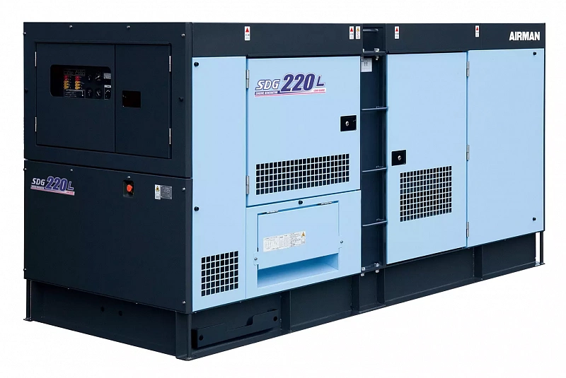 Дизельный генератор Airman SDG220L-5B1 в открытом исполнении