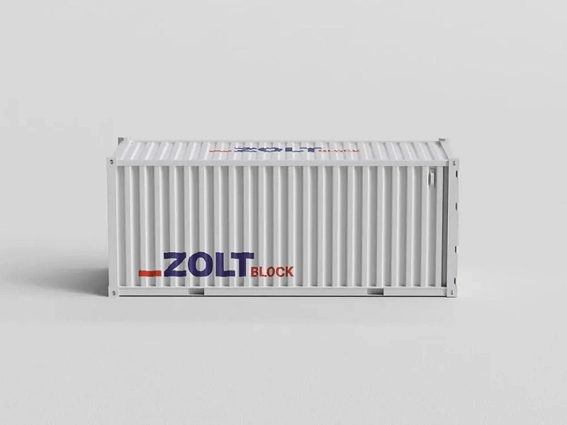 Универсальный контейнер ZOLT Block 5,5 метров "сэндвич" изоляция стен 100 мм