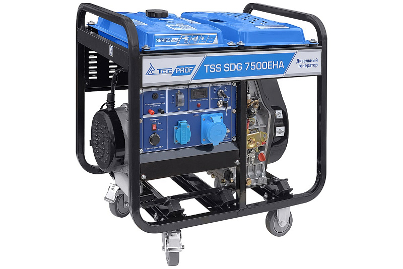 Дизель генератор TSS SDG 7500EHA
