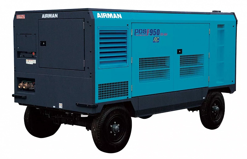 Компрессор AIRMAN серии PDSF950SC-4B4 на шасси