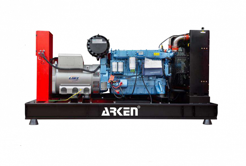 Дизельный генератор Arken Baudouin ARK-B 420 N5 в открытом исполнении