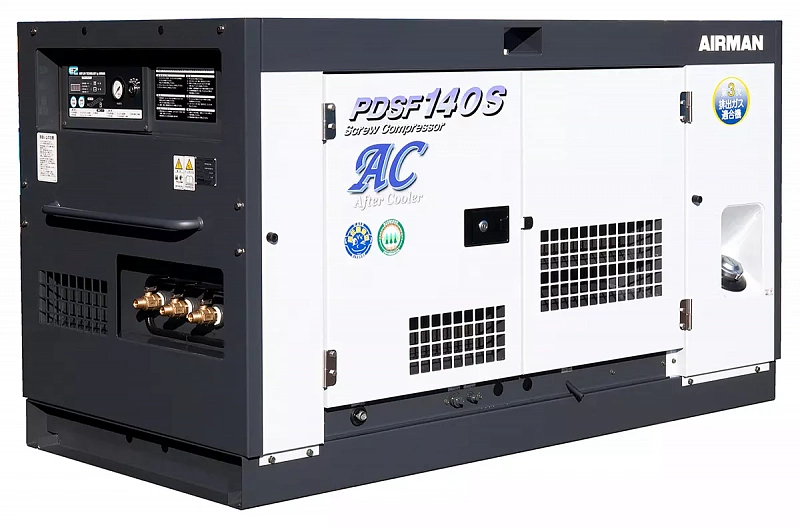 Компрессор AIRMAN серии PDSF140SC-5C3 в кожухе