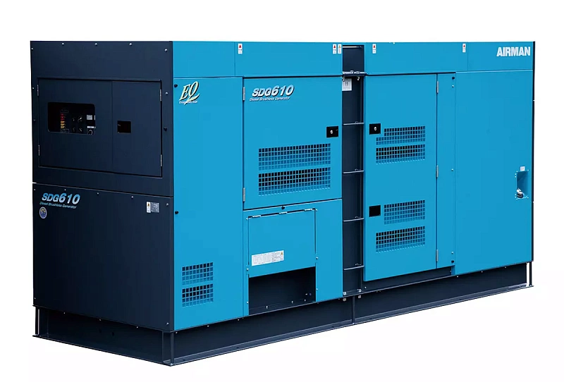 Дизельный генератор Airman SDG610S-3AV6 в открытом исполнении