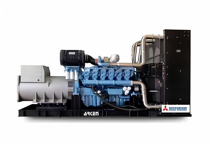 Дизельный генератор Arken Mitsubishi Nekra ARK-M2550 N5 в открытом исполнении