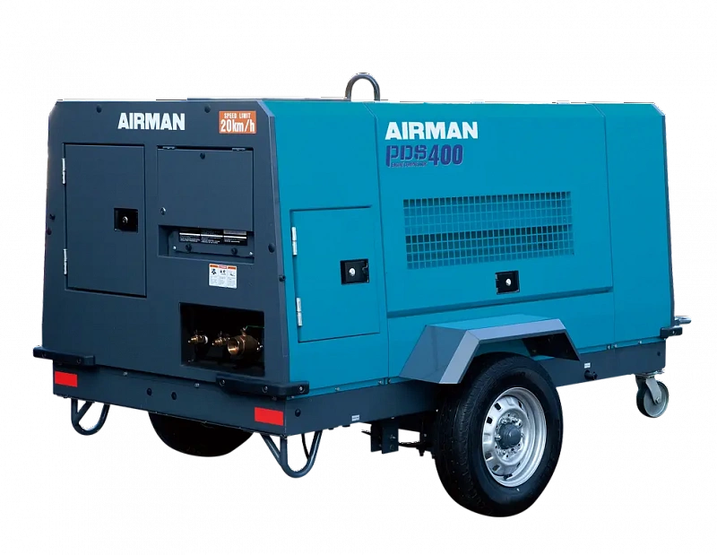 Компрессор AIRMAN серии PDS400S-6B6 на шасси