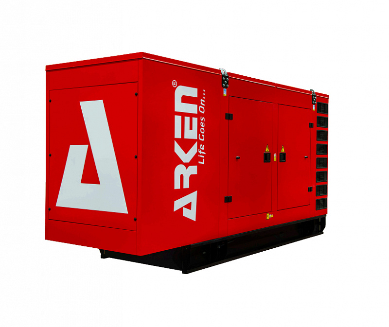 Дизельный генератор Arken Baudouin ARK-B 300 N5 в кожухе с АВР