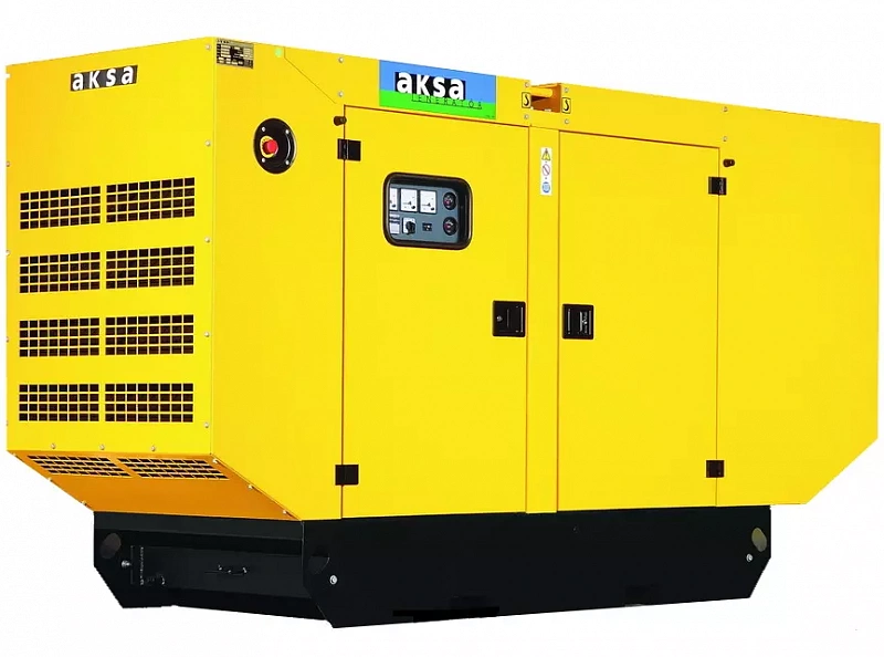 Дизельный генератор Aksa APD145C в кожухе